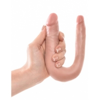 U-Shaped Small Double Trouble Фаллоимитатор реалистик двухголовый