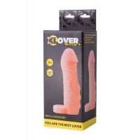 НАСАДКА TOYFA XLOVER INCREASE  ДЛЯ УВЕЛИЧЕНИЯ РАЗМЕРА, РЕАЛИСТИЧНАЯ, С КОЛЬЦОМ, TPR, ТЕЛЕСНЫЙ, 15 СМ