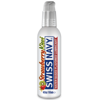 Лубрикант Strawberry Kiwi Swiss Navy со вкусом клубники и киви 118мл.