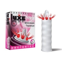 ПРЕЗЕРВАТИВЫ LUXE EXCLUSIVE ШОКОВАЯ ТЕРАПИЯ №1, 1 ШТ