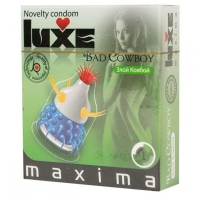 ПРЕЗЕРВАТИВЫ LUXE MAXIMA ЗЛОЙ КОВБОЙ №1