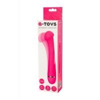 СТИМУЛЯТОР ТОЧКИ G TOYFA A-TOYS , СИЛИКОН, РОЗОВЫЙ, 20 СМ
