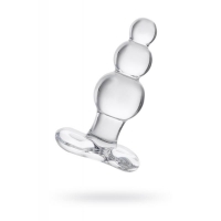 АНАЛЬНАЯ ВТУЛКА SEXUS GLASS, СТЕКЛО, ПРОЗРАЧНЫЙ, 10,5 СМ