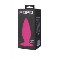 АНАЛЬНАЯ ВТУЛКА TOYFA POPO PLEASURE СИЛИКОНОВАЯ, РОЗОВАЯ, 10 СМ