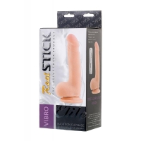 РЕАЛИСТИЧНЫЙ ВИБРАТОР TOYFA REALSTICK ELITE VIBRO, TPR, 7 РЕЖИМОВ ВИБРАЦИИ, 15 СМ
