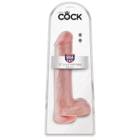 Фаллоимитатор на присоске гигант King Cock 13 Cock with Balls