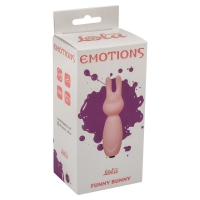 МИНИ ВИБРАТОР EMOTIONS FUNNY BUNNY LIGHT PINK