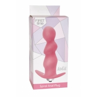 АНАЛЬНАЯ ПРОБКА С ВИБРАЦИЕЙ SPIRAL ANAL PLUG PINK