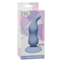 АНАЛЬНАЯ ПРОБКА WAVED ANAL PLUG BLUE